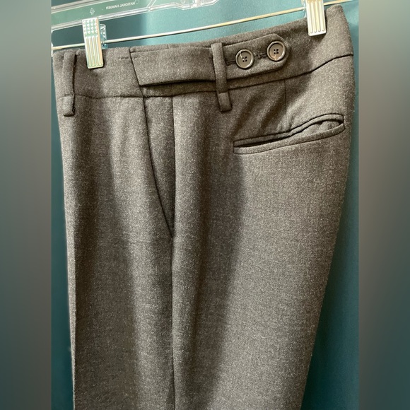 Size 0 Gorgeous Charcoal Gray Trousers - Picture 5 of 11